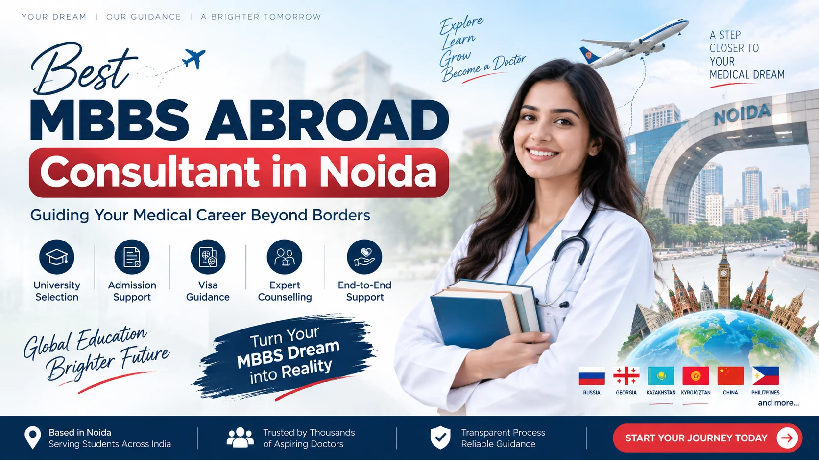 Best MBBS Abroad Consultant in Noida
