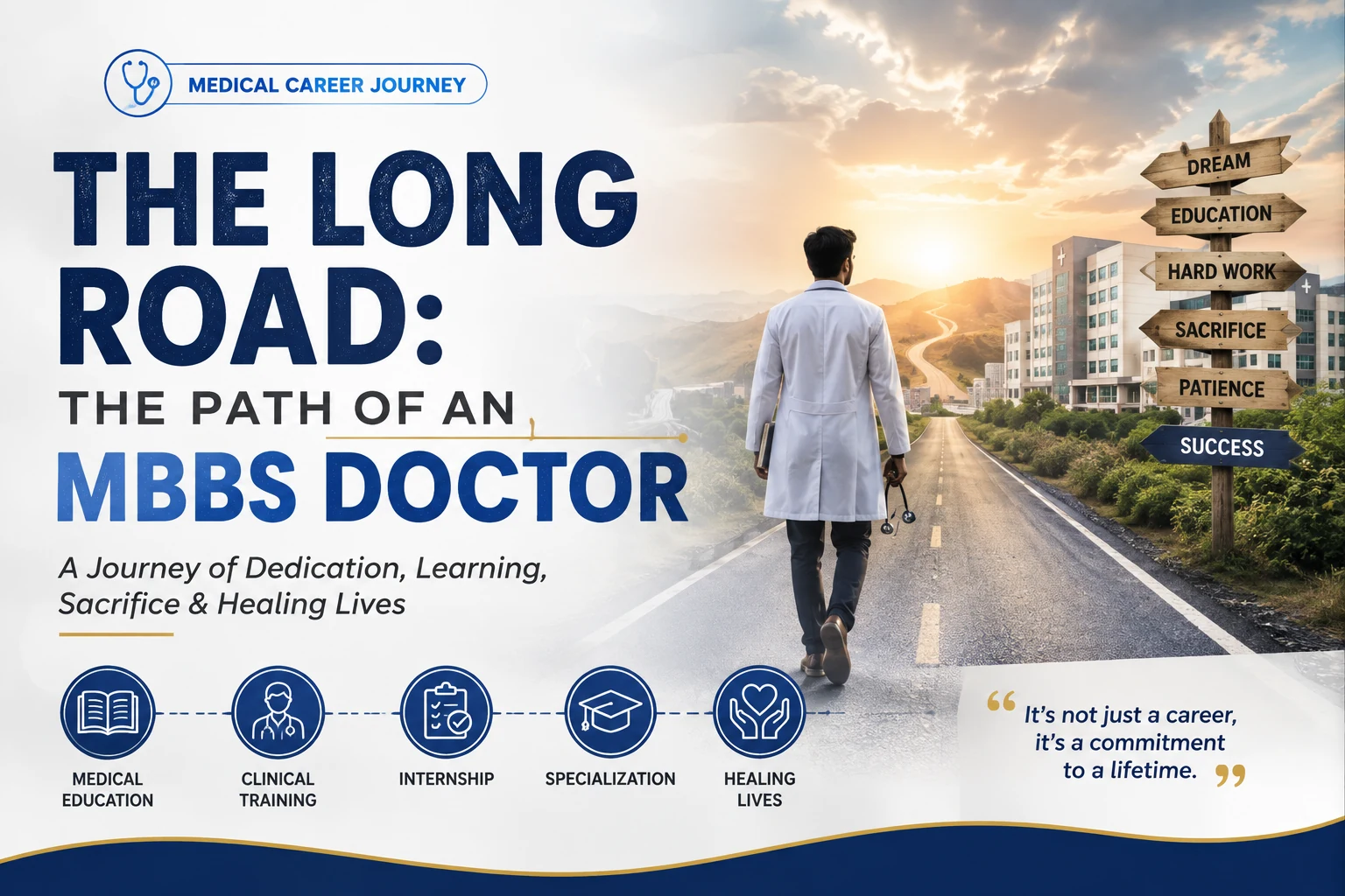 The Long Road: The path of a MBBS Doctor