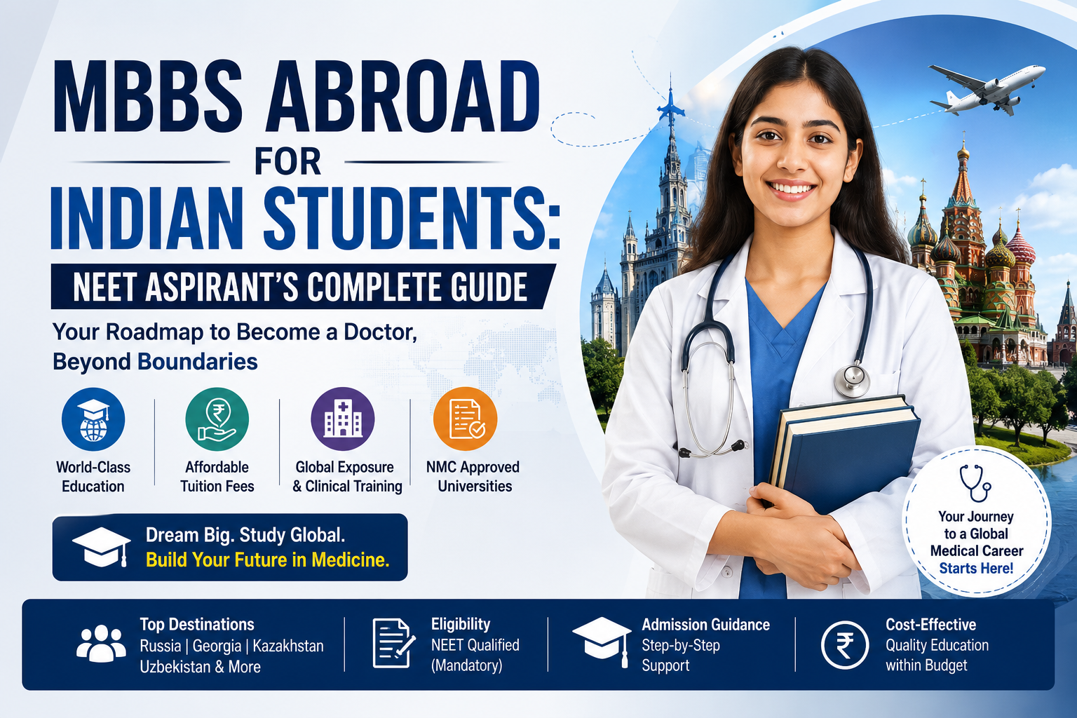 Why MBBS Abroad? The Things Every NEET Aspirant should know.